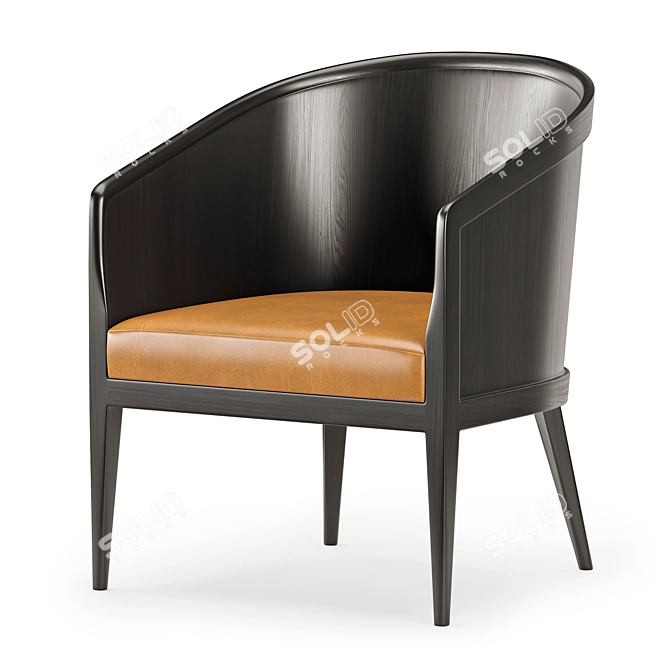 Gilles Et Boissier Asopos Chair 3D model image 1