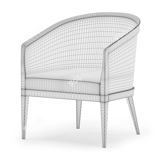 Gilles Et Boissier Asopos Chair 3D model image 4