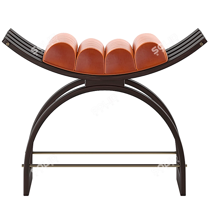 Mid-Century Modern Harvey Probber Bench 3D model image 4