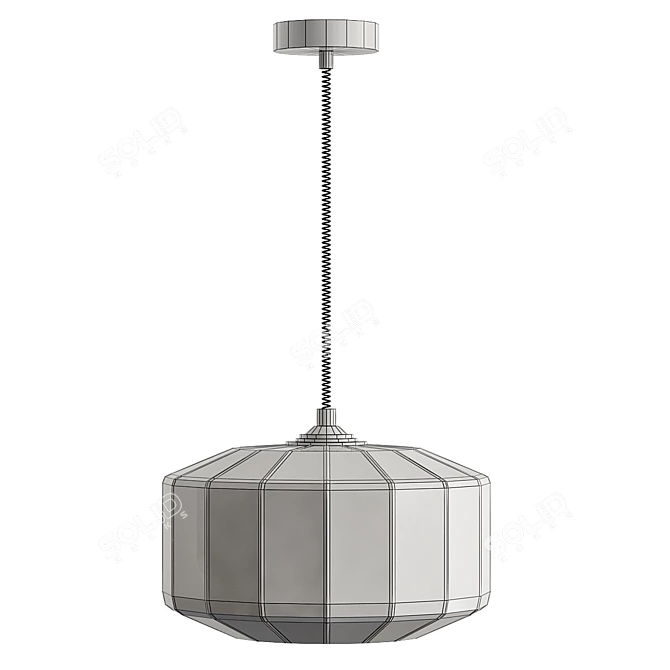 Harzard One P722: Sleek and Stylish Design Lamp 3D model image 2