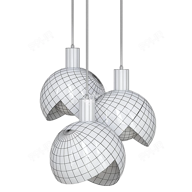 Ravina: Stylish 3D Model Lamp 3D model image 2