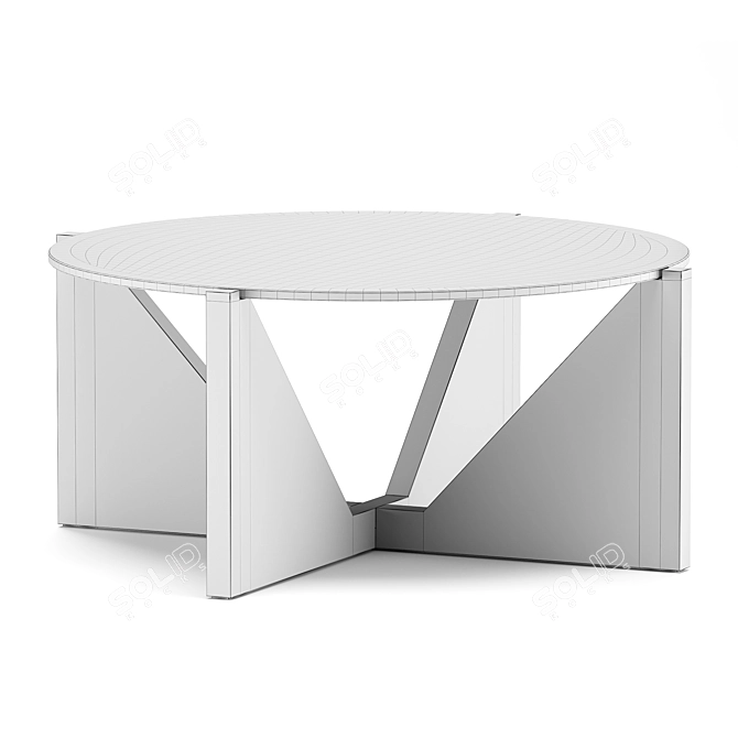 Miro Coffee Table: Sleek Design, Multiple Colors 3D model image 7