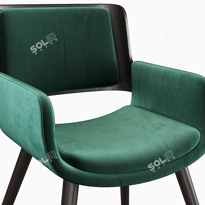 Modern Kremer Arm Chair 3D model image 3
