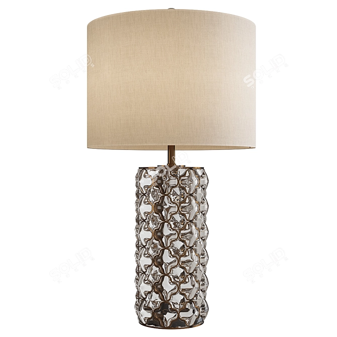 Elegant Corsica Table Lamp 3D model image 1