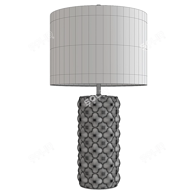 Elegant Corsica Table Lamp 3D model image 2