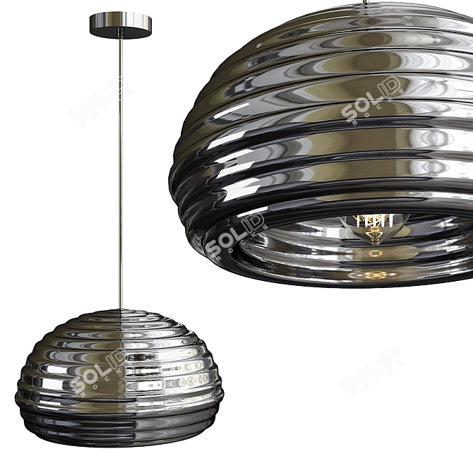 Splugen Brau Pendant Light: Unique Illumination for Modern Spaces 3D model image 1