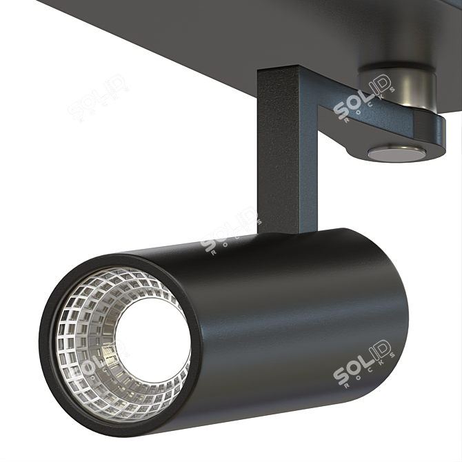 Modern Spot Simon: Stylish Black 3D model image 2