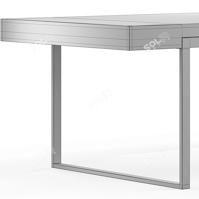 Elegant Offset Table: Milla & Milli 3D model image 3