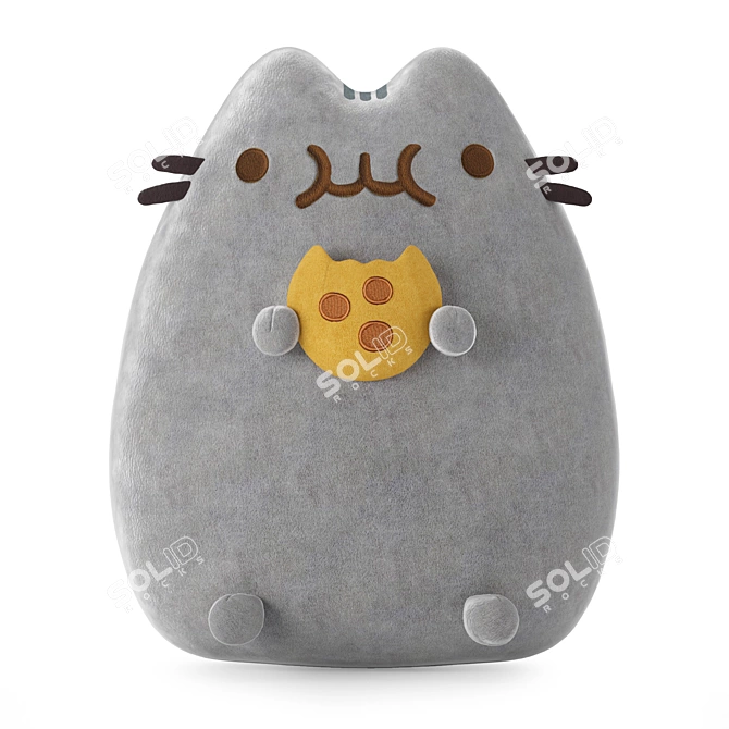 Cookies Cat Pillow: 2017 Edition 3D model image 1