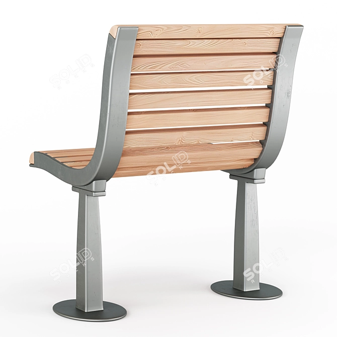 Outdoor Sk.20 Chair: Stylish and Versatile 3D model image 4