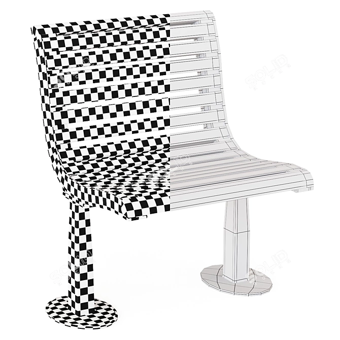 Outdoor Sk.20 Chair: Stylish and Versatile 3D model image 7