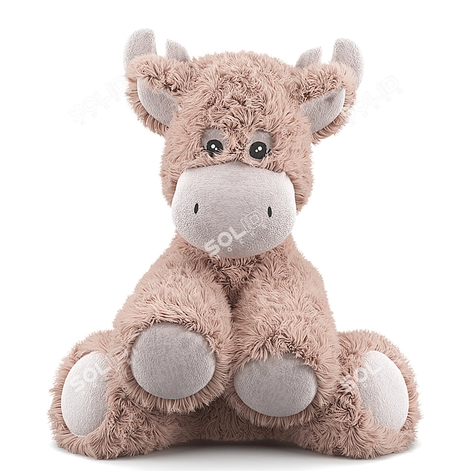 3-Position Moose Toy for Corona Render 3D model image 1