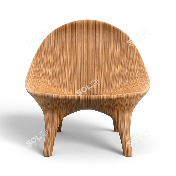 Elegant Suave Chair: Comfort Redefined 3D model image 3