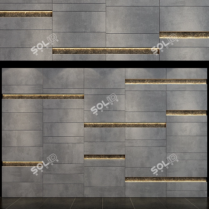 Decorative 3D Wall Panel | 28 3D model image 1