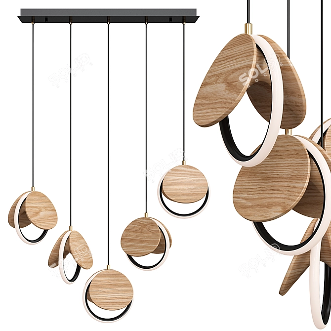 Clack 5 & 3: Stylish Anzazo 3D Model 3D model image 1