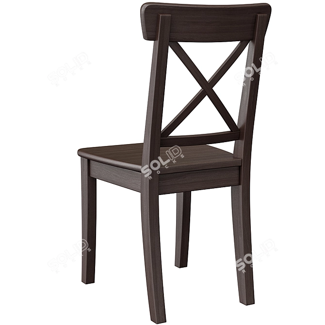 Ingolf Chair: Stylish and Versatile Seating 3D model image 4