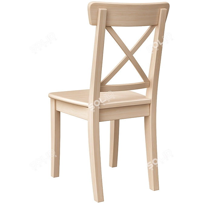 Ingolf Chair: Stylish and Versatile Seating 3D model image 5