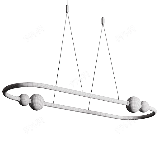 Sleek Celia L100: Modern Lighting Solution 3D model image 7