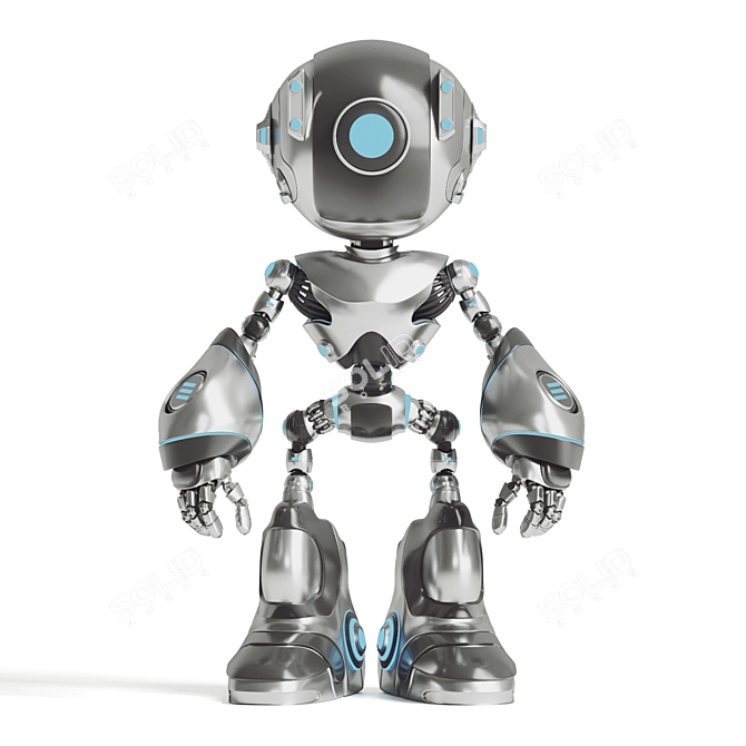 Vray Render Robot 3D model image 1