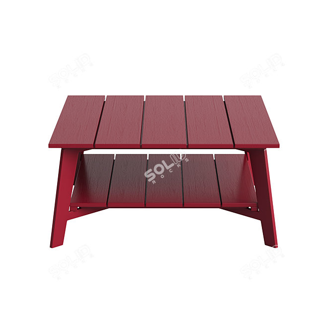 Garden Coffee Table: Réphir's Double Top 3D model image 3