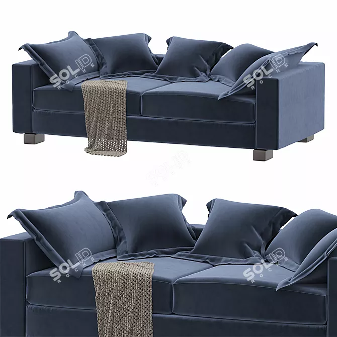 Andromeda Luxury Sofa 3D model image 4