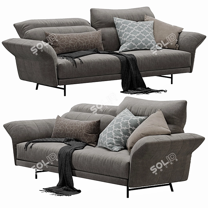 Modern Italian Sofa Set: Ditre Italia On Line 3D model image 3