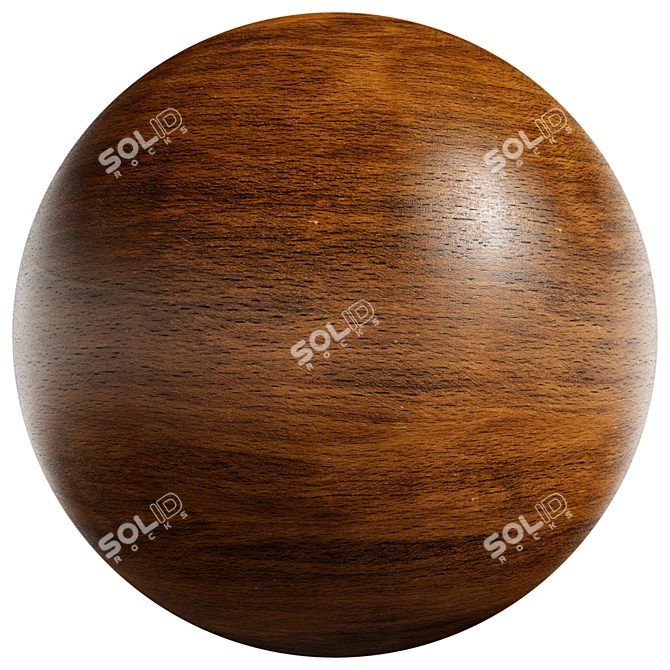 Premium Wood Flooring in 4K 3D model image 1