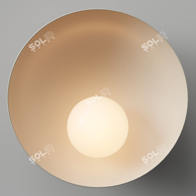 Malta Wall Lamp: Stylish and Elegant 3D model image 2