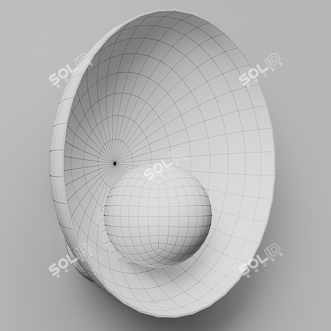 Malta Wall Lamp: Stylish and Elegant 3D model image 4