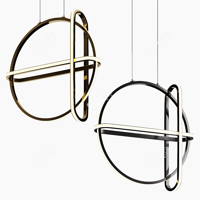 ARTE Contemporary Lighting Fixture 3D model image 3