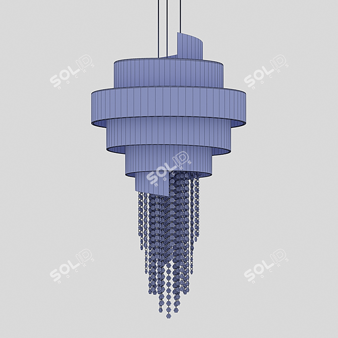 Guggenheim Pendant: Bold Illumination for Modern Spaces 3D model image 3