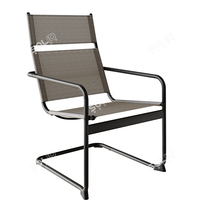 Ikea Husaro Garden Chair: Stylish and Comfortable 3D model image 1