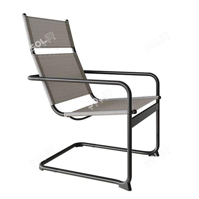 Ikea Husaro Garden Chair: Stylish and Comfortable 3D model image 2