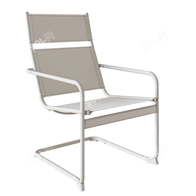 Ikea Husaro Garden Chair: Stylish and Comfortable 3D model image 4