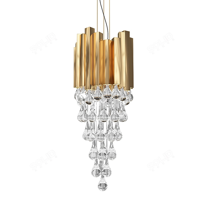 Elegant Trump Pendant 3D model image 3