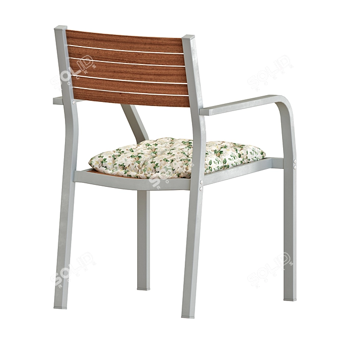 Modern Outdoor Dining Set 3D model image 4