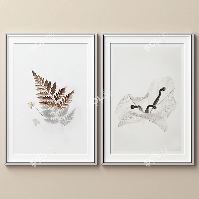 Multiframe Picture Frames Set 3D model image 11