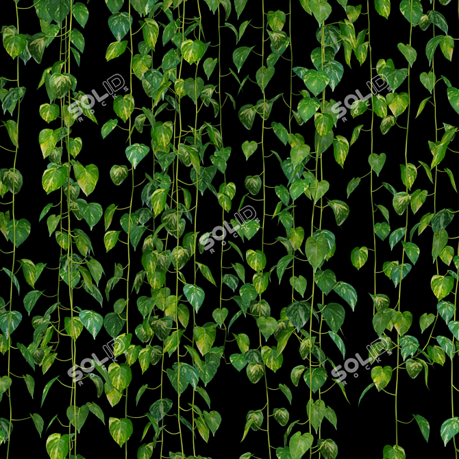  3D Max Hanging Plant Bundle 3D model image 5