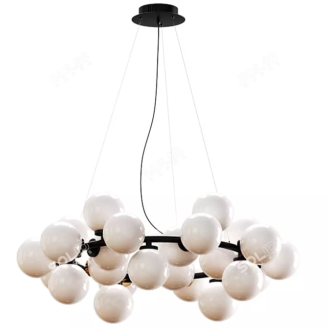 Elegant Hanging Lamps: Perfect for Any Space 3D model image 2