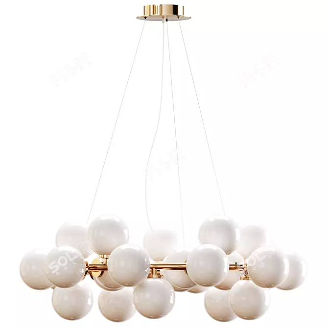 Elegant Hanging Lamps: Perfect for Any Space 3D model image 4