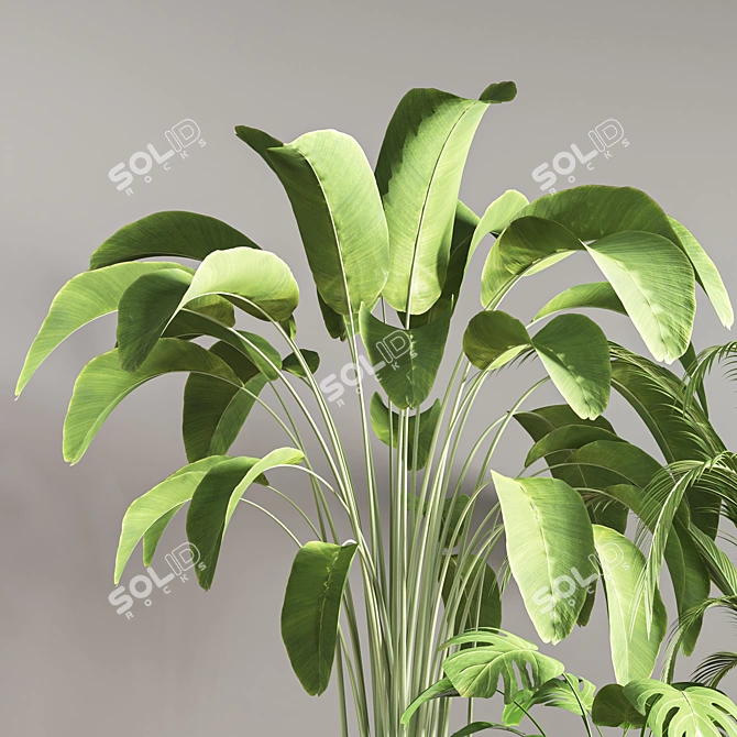 Elegant Plant Stand 28 - Stylish and Functional. 3D model image 4