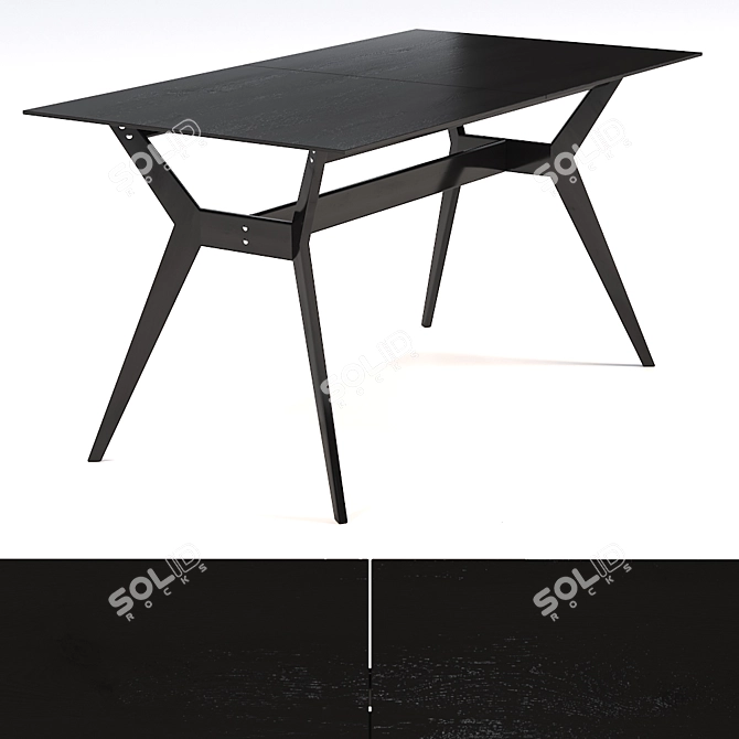 Versatile Folding Table Narvik by R-Home 3D model image 2