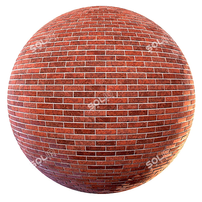 Seamless Brick Textures - 4 Color PBR 3D model image 4