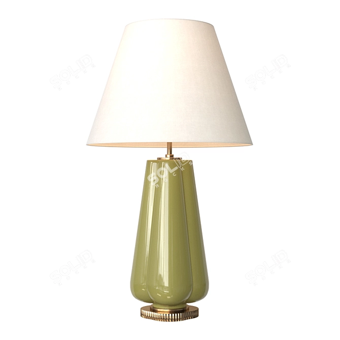 Elegant Penelope Table Lamp 3D model image 3
