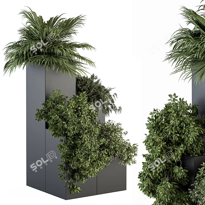 Lush Greenery Collection 3D model image 2