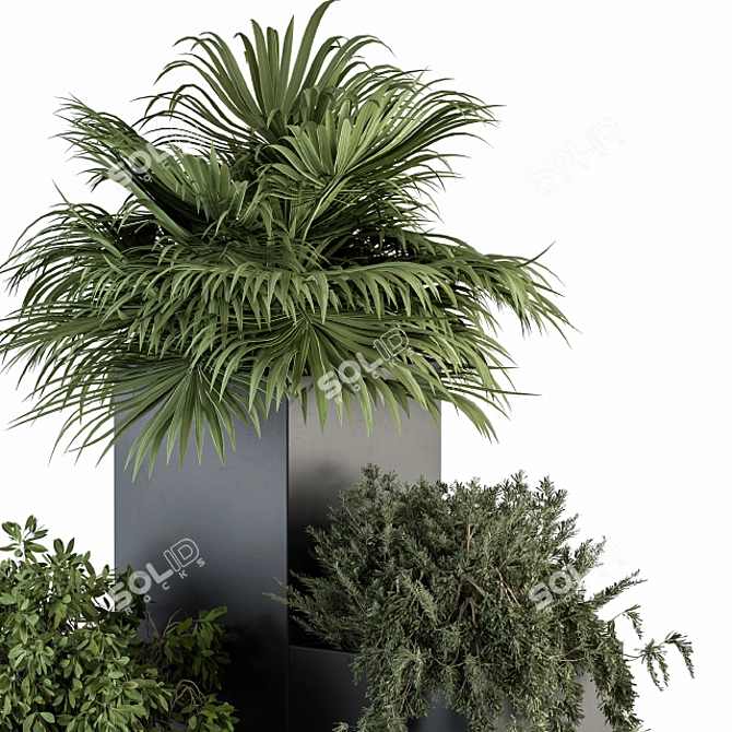 Lush Greenery Collection 3D model image 3