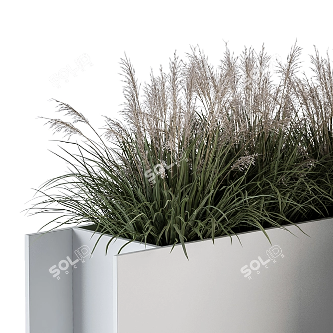 Green Oasis - Outdoor Grass Set 3D model image 2