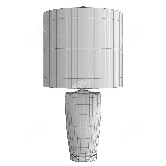Elegant Bolshaw Lamp Set 3D model image 2