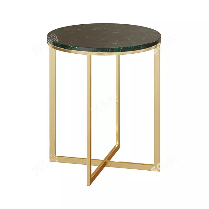 Green Coffee Table - Article: 54-049 3D model image 1