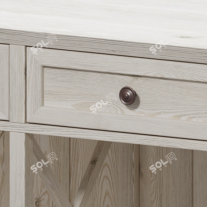 Modern Console Table 3D model image 9